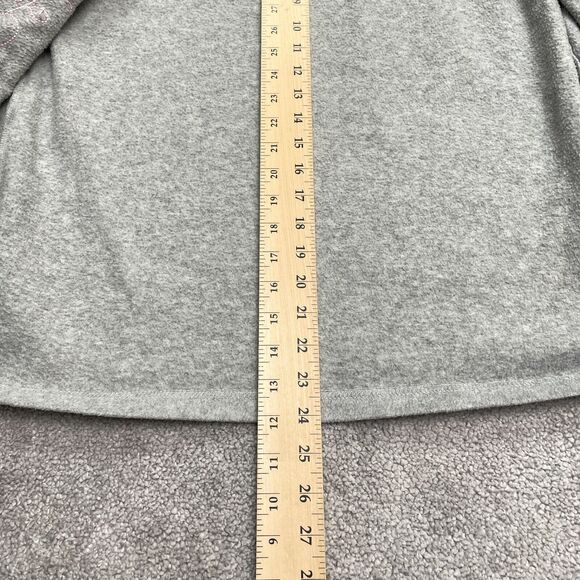 Disney Vintage Embroidered Grumpy Dwarf Sweatshirt Womens Large Gray Hoodie Zip - Picture 13 of 14